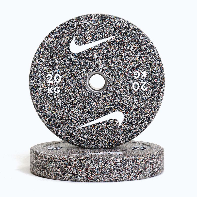 Greutate bumper Nike Strength Grind Bumper Plates 20 kg anthracite