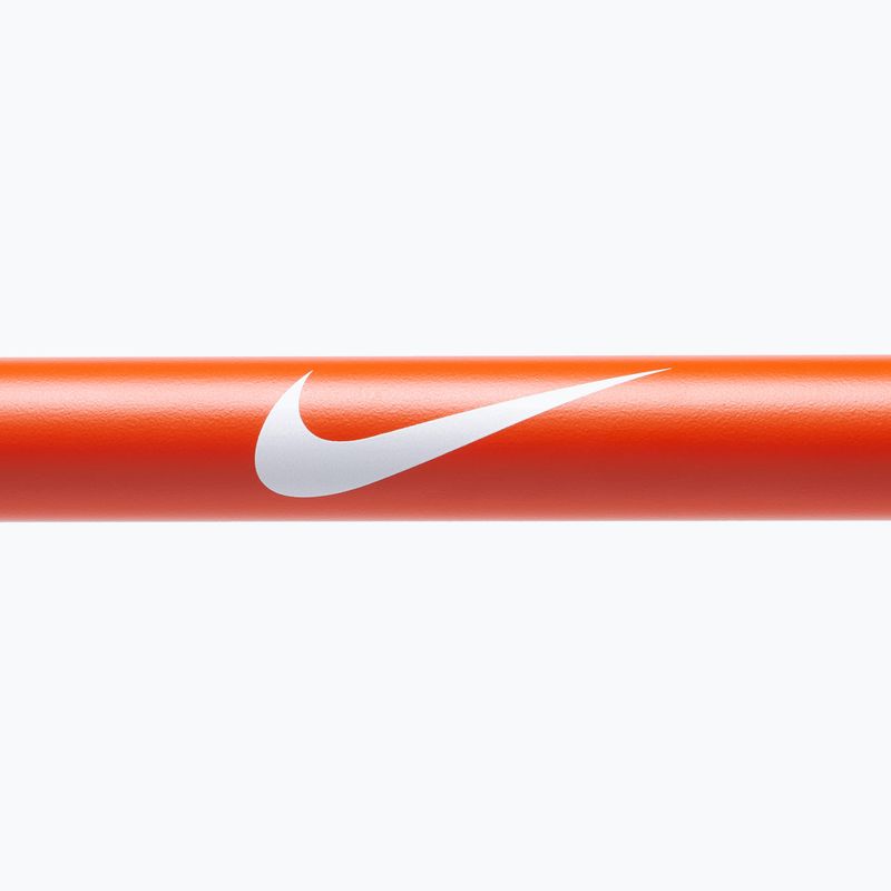 Bară dreaptă Nike Strength Coated Premium Barbell orange swoosh 4