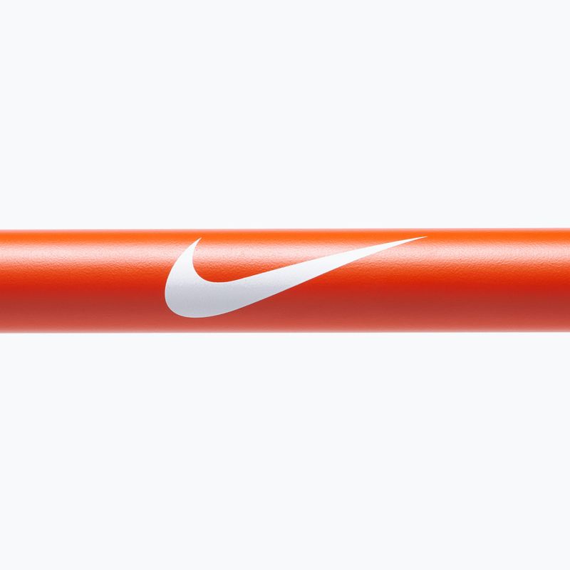 Bară dreaptă Nike Strength Coated Premium Barbell orange swoosh 4
