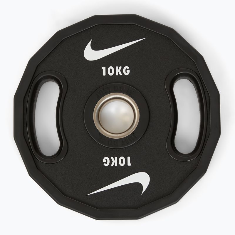 Greutate bumper Nike Strength Pro Urethane Plates 10 kg black/white 2