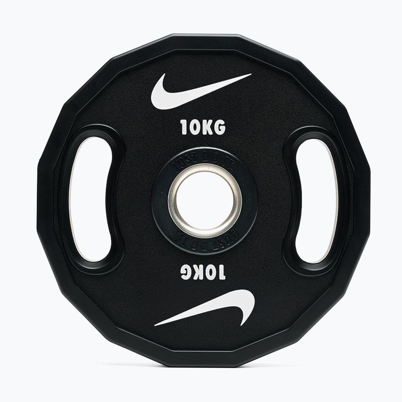 Greutate bumper Nike Strength Pro Urethane Plates 10 kg black/white 4