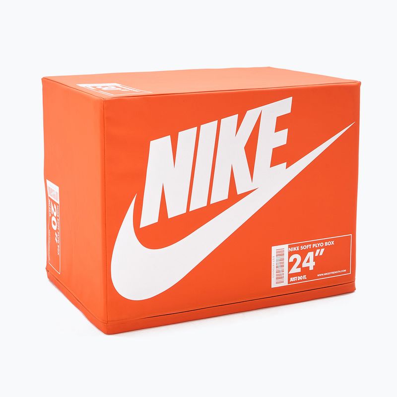 Cutie pliometrică Nike Strength Soft Plyo Box orange/white 2
