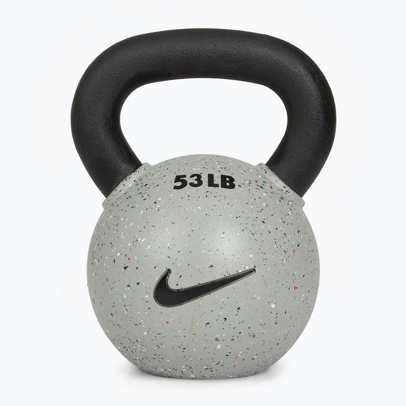 Kettlebell Nike Strength Rubber Coated 24 kg smoke grey 2