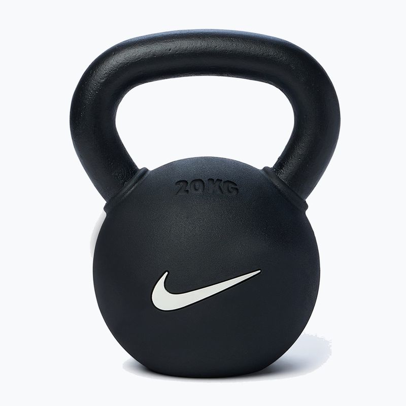 Kettlebell Nike Strength Rubber Coated 20 kg black/white