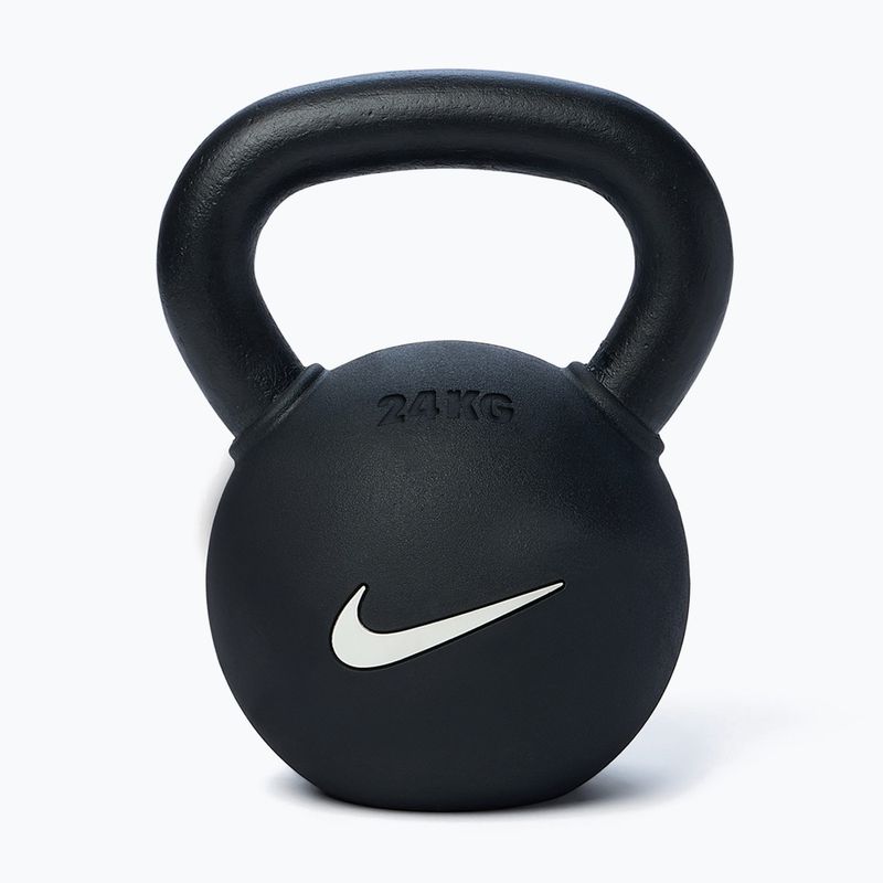 Kettlebell Nike Strength Rubber Coated 24 kg black/white