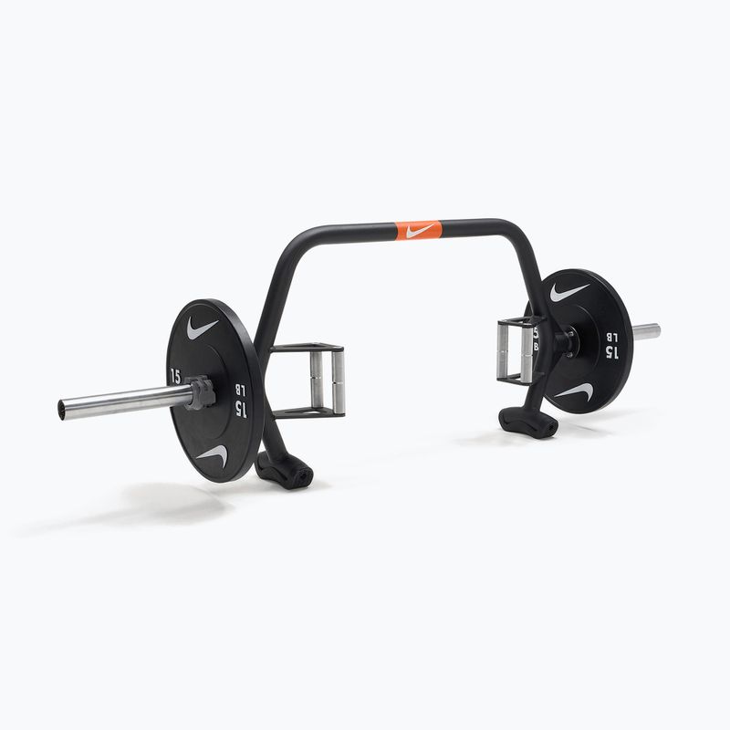 Bară trap Nike Strength Open Trap Bar black/orange 7