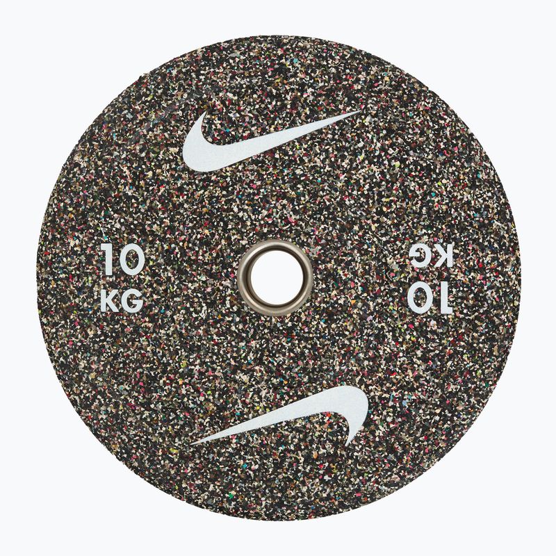 Greutate bumper Nike Strength Grind Bumper Plates 10 kg blackout 2