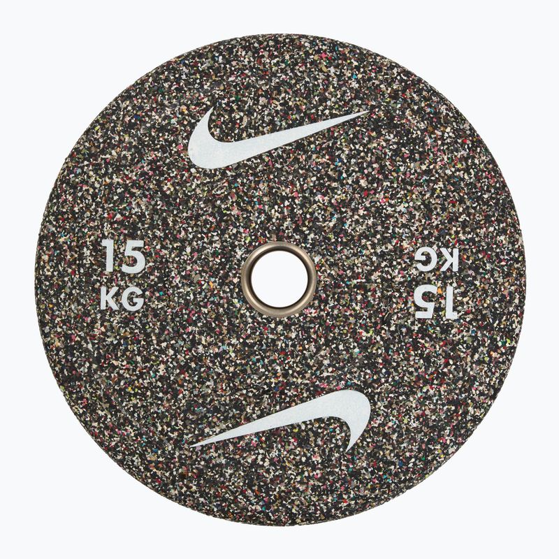 Greutate bumper Nike Strength Grind Bumper Plates 15 kg blackout 2