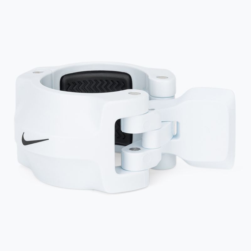 Cleme pentru bară Nike Strength Barbell Collars 2 buc. white/black 2