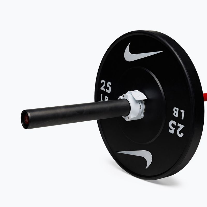 Cleme pentru bară Nike Strength Barbell Collars 2 buc. white/black 9