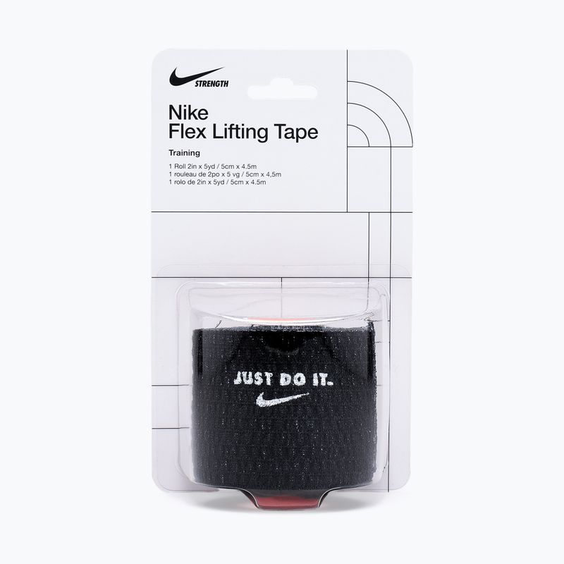 Bandaj elastic coeziv Nike Strenght Flex Lifting Tape black/white 7
