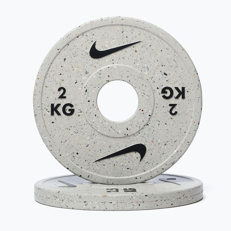 Greutate Nike Strength Grind Change Plates 2 x 2 kg wolf grey