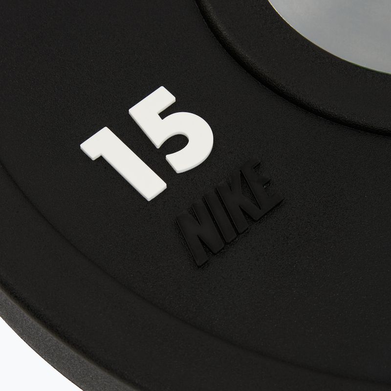 Obciążenie bumperowe Nike Strength Pro Urethane Bumper Plates 15 kg black 3