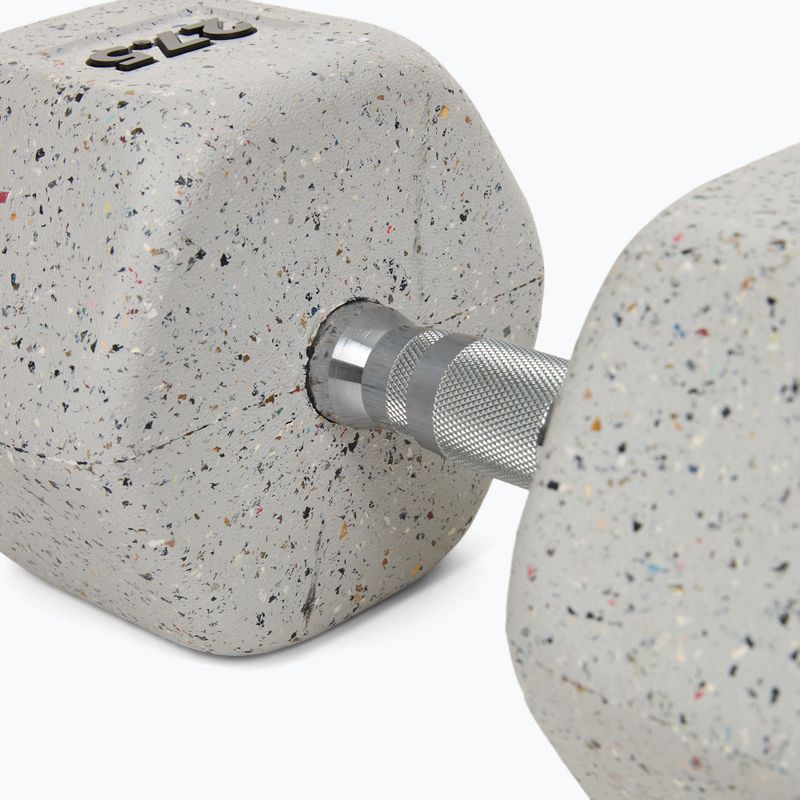 Ganteră cauciucată Nike Strength Grind Dumbbell 27,5 kg wolf grey 4