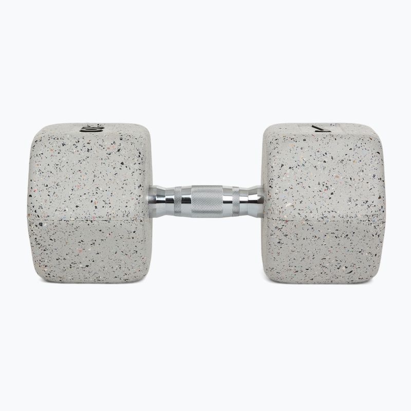 Ganteră cauciucată Nike Strength Grind Dumbbell 30 kg wolf grey 3