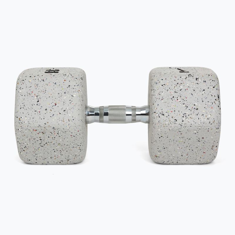 Ganteră cauciucată Nike Strength Grind Dumbbell 35 kg wolf grey 3