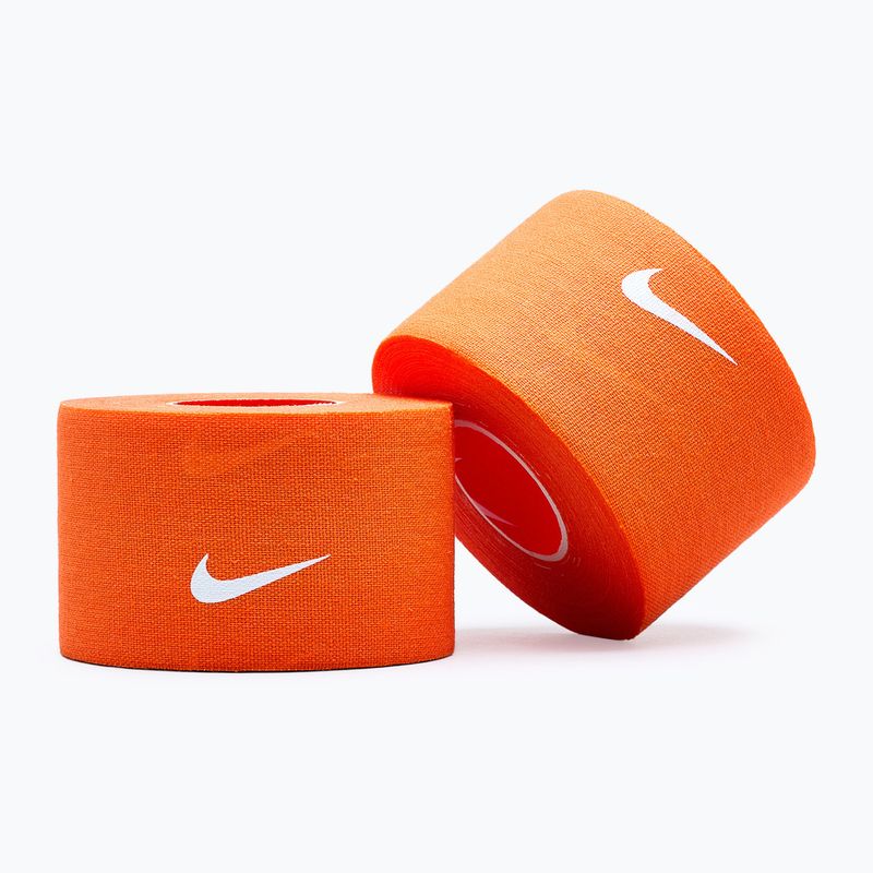 Bandaj elastic coeziv Nike Strenght Athletic Tape orange/white 4