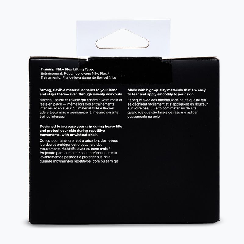 Bandaj elastic coeziv Nike Strenght Flex Lifting Tape black/white 3