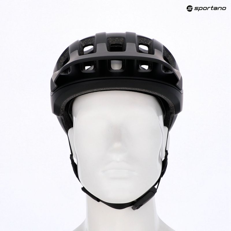 Cască de bicicletă POC Cularis uranium black matt/hydrogen white 6