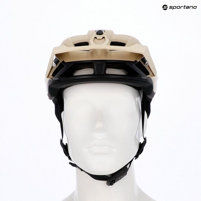 Fox Racing Speedframe Pro Backfade cremă cască de biciclete 11