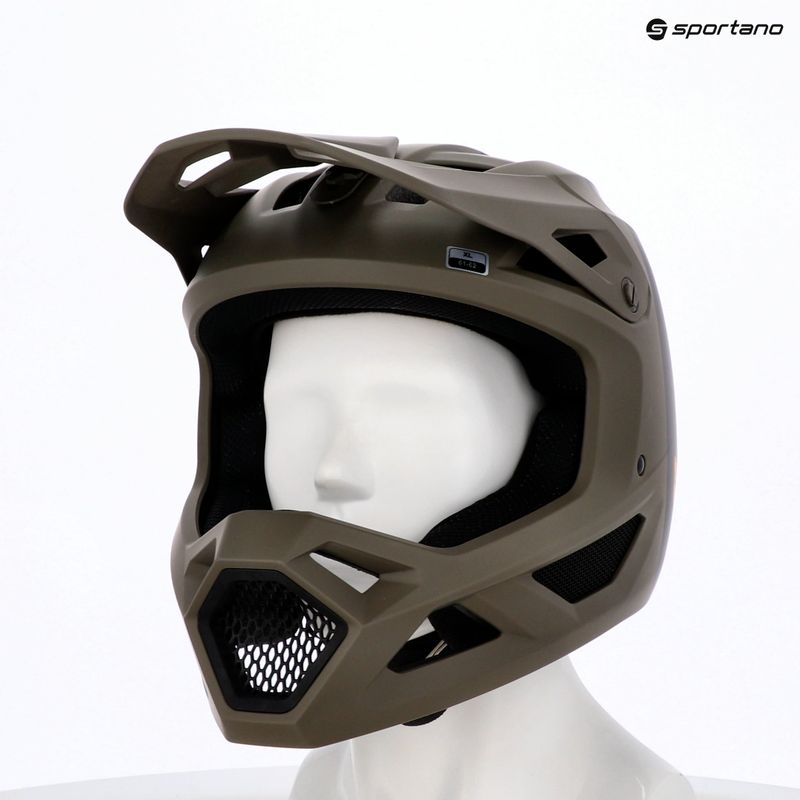 Cască de bicicletă Fox Racing Rampage 5050 CE/CPSC military 17