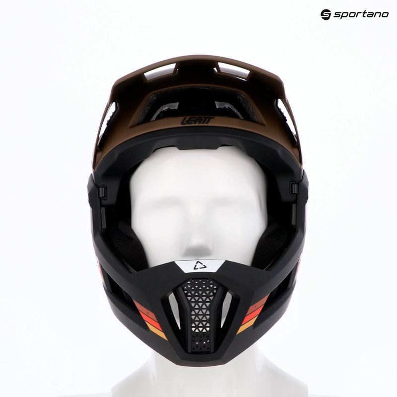 Cască de ciclism Leatt MTB Enduro 4.0 V25 loam 7