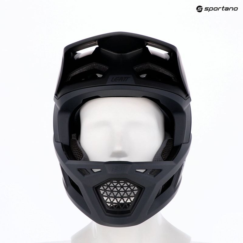 Cască de ciclism Leatt MTB Gravity 4.0 V26 stealth black/grey 6