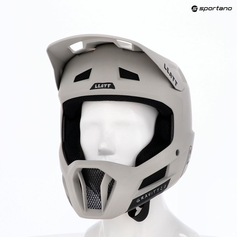 Cască de ciclism Leatt MTB Gravity 2.0 V26 grey 6