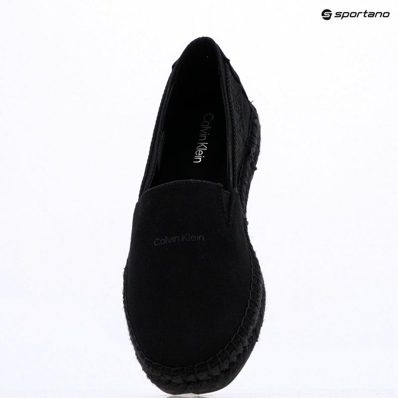 Espadrile pentru bărbați Calvin Klein HM0HM02075 Webbing triple black 9