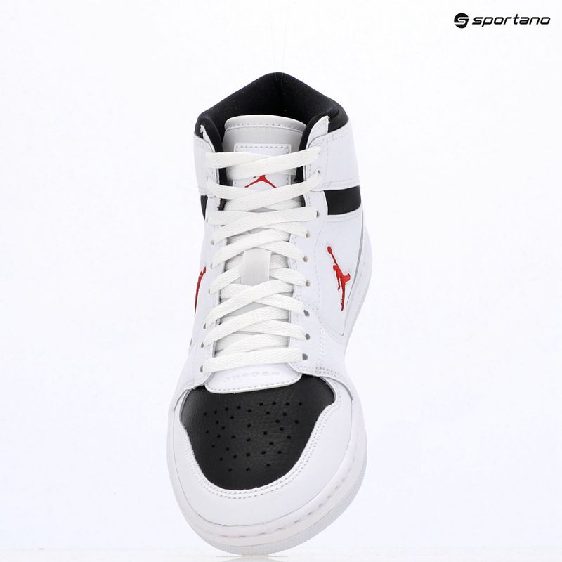 Buty męskie Nike Jordan Court Connect Mid white/black/gym red 9