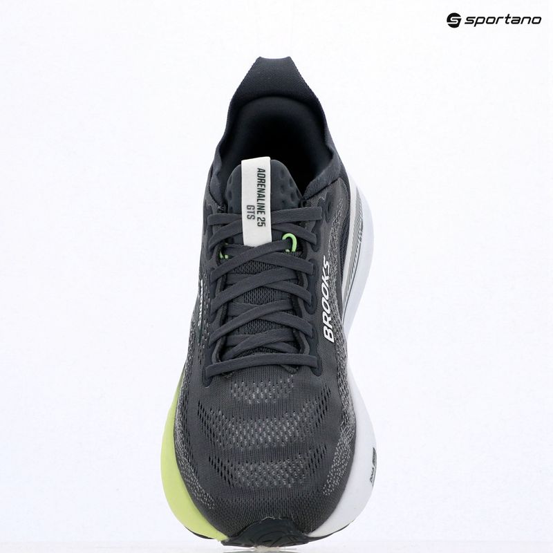 Încălțăminte de alergare pentru bărbați Brooks Adrenaline GTS 25 grey/paradise green/spruce 9