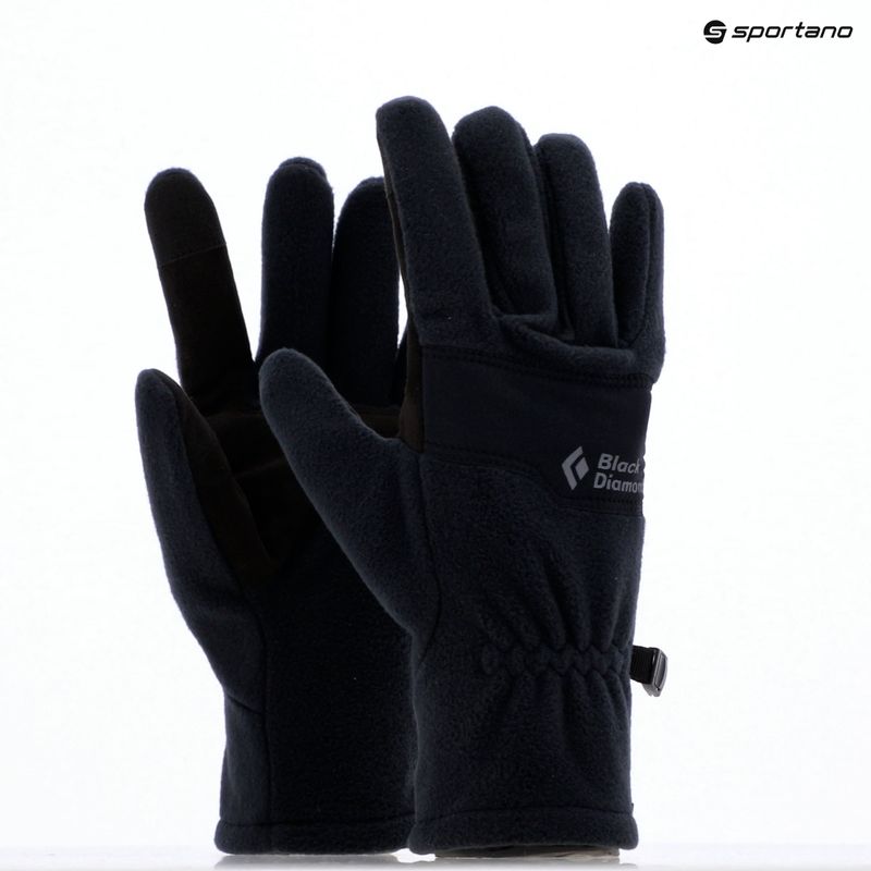 Black Diamond Everyday Fleece mănuși de trekking negru 5