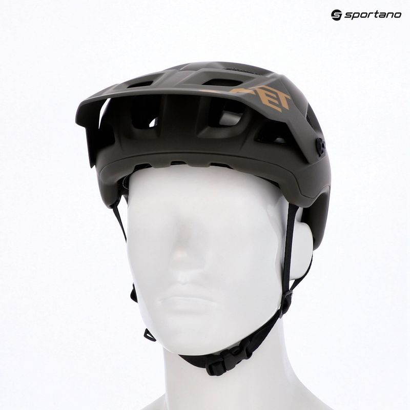 Cască de bicicletă MET Terranova dark olive mat 6