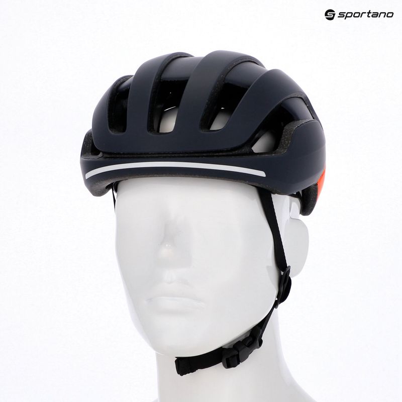 Cască de bicicletă POC Omne Beacon MIPS apatite navy matt/fluorescent orange matt 6