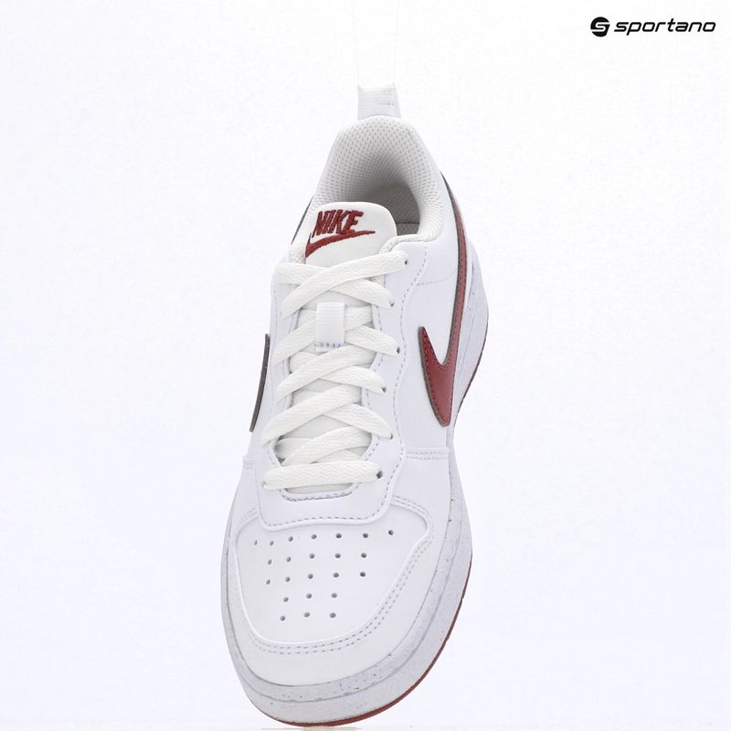 Încălțăminte pentru copii Nike Court Borough Low Recraft white/pink smoke 9