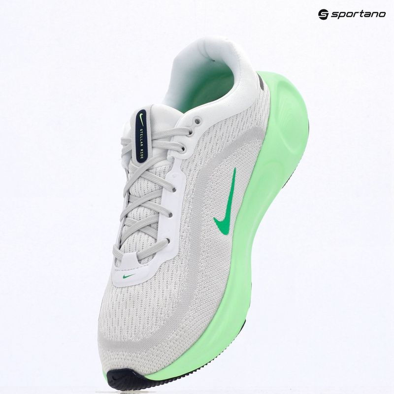 Încălțăminte de alergare pentru copii Nike Stellar Ride white/photon dust/illusion green 9