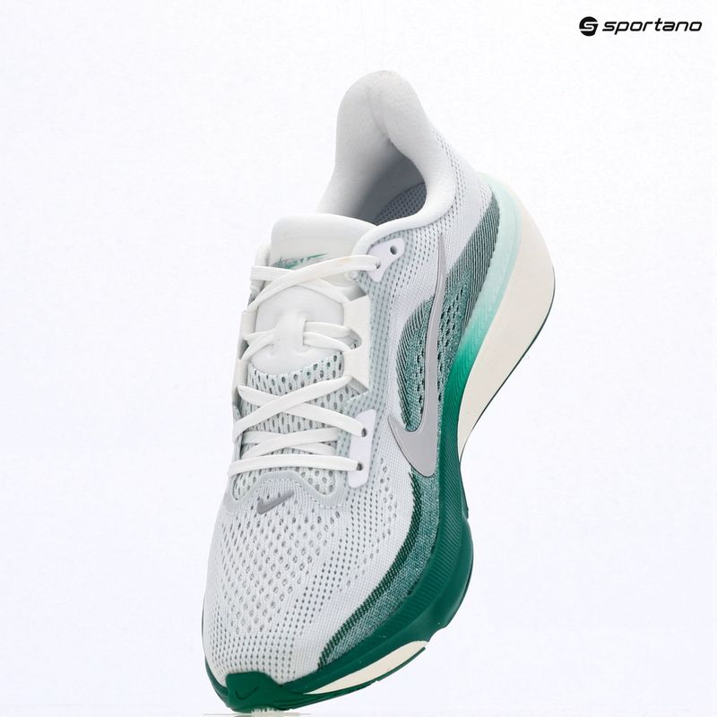 Încălțăminte de alergare pentru femei Nike Pegasus 42 white/malachite/metallic silver 9