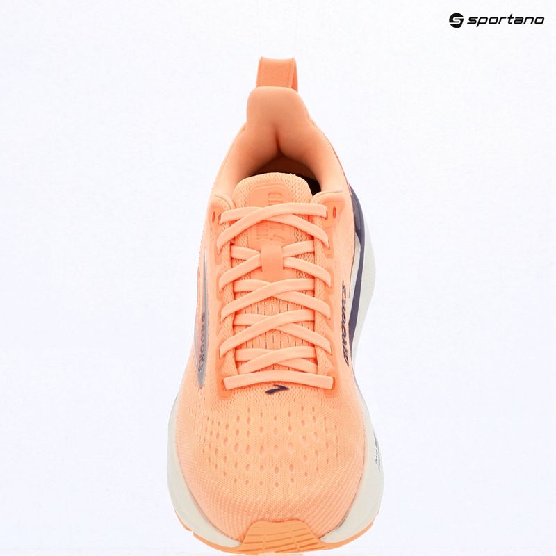 Încălțăminte de alergare pentru femei Brooks Ghost Max 4 cyber peach/grape/bluewash 9