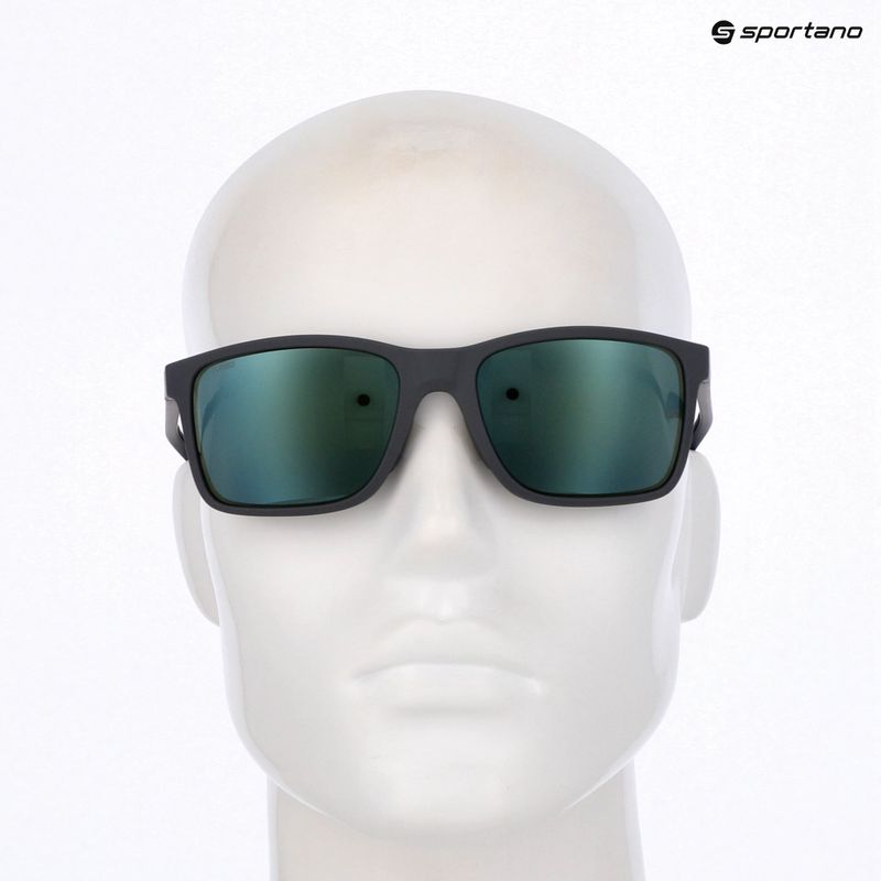 Ochelari de soare Under Armour Hustle XL S3 Matte grey/green multilayer oleophobic 10