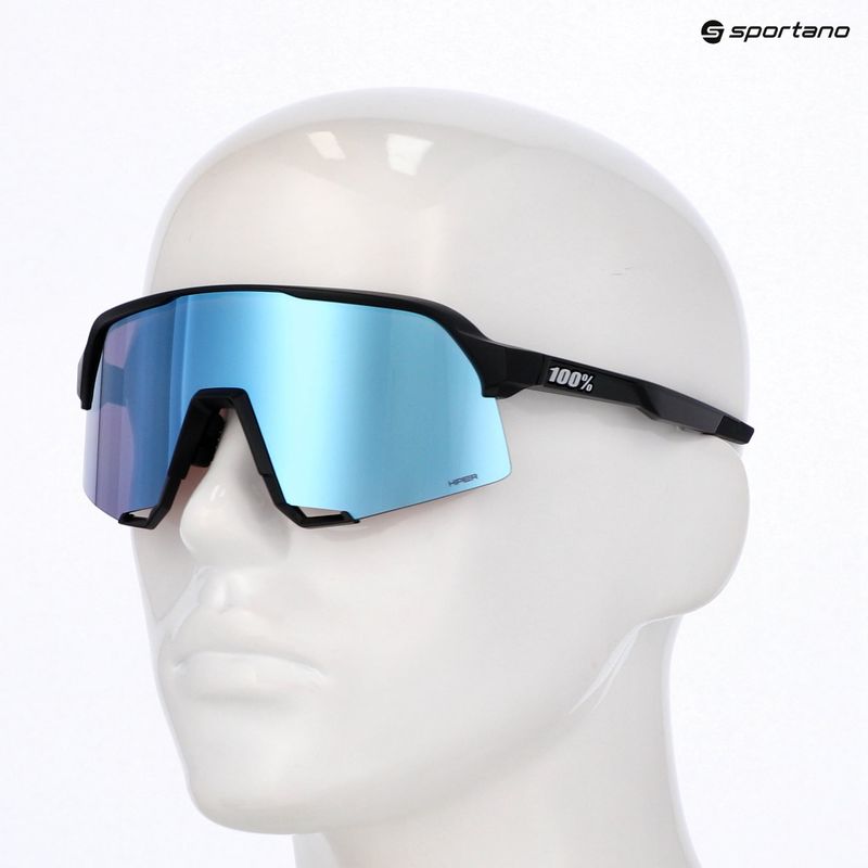 Ochelari de soare 100% S3 matte black/hiper blue multilayer mirror 3