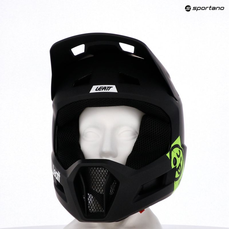 Cască de ciclism pentru copii Leatt MTB Gravity 1.0 V25 Jr black 9