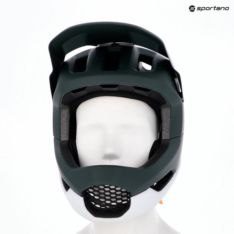 Cască de bicicletă POC Otocon Race MIPS pargasite green matt/hydrogen white matt 6