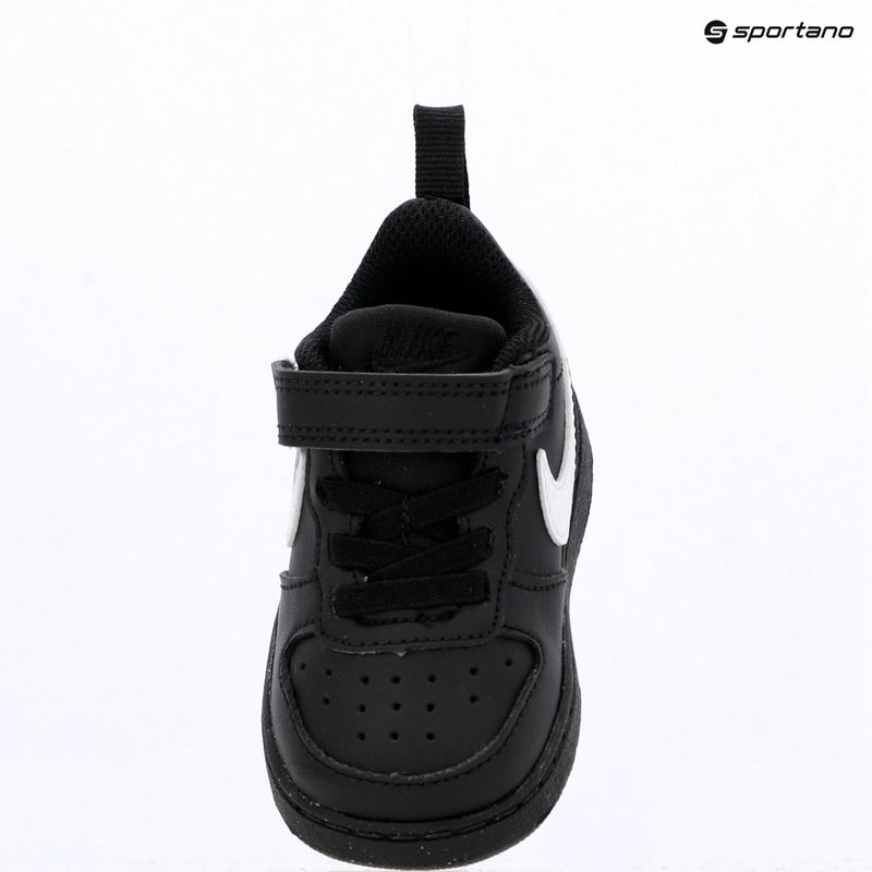 Încălțăminte pentru copii Nike Court Borough Low Recraft black/black/white 9