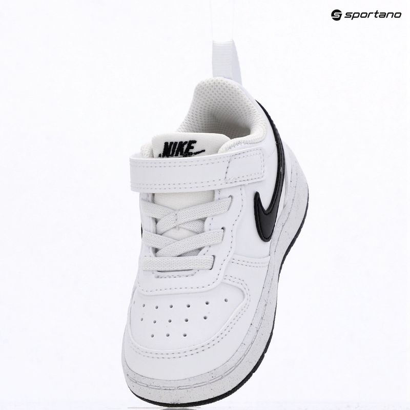 Încălțăminte pentru copii Nike Court Borough Low Recraft white/black 9