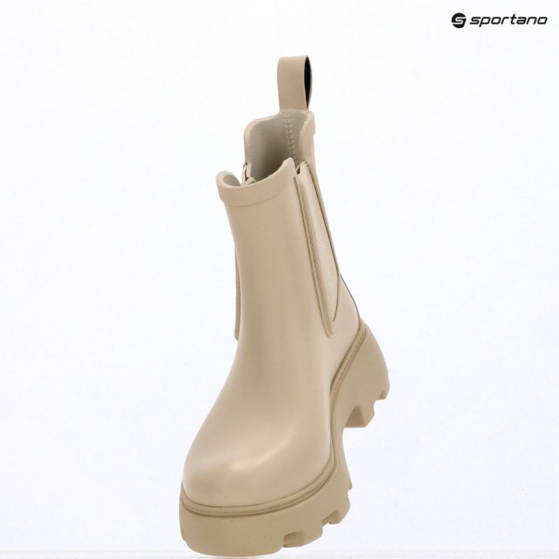 Cizme pentru femei Tommy Hilfiger Rubber Flag Cleated classic beige 9