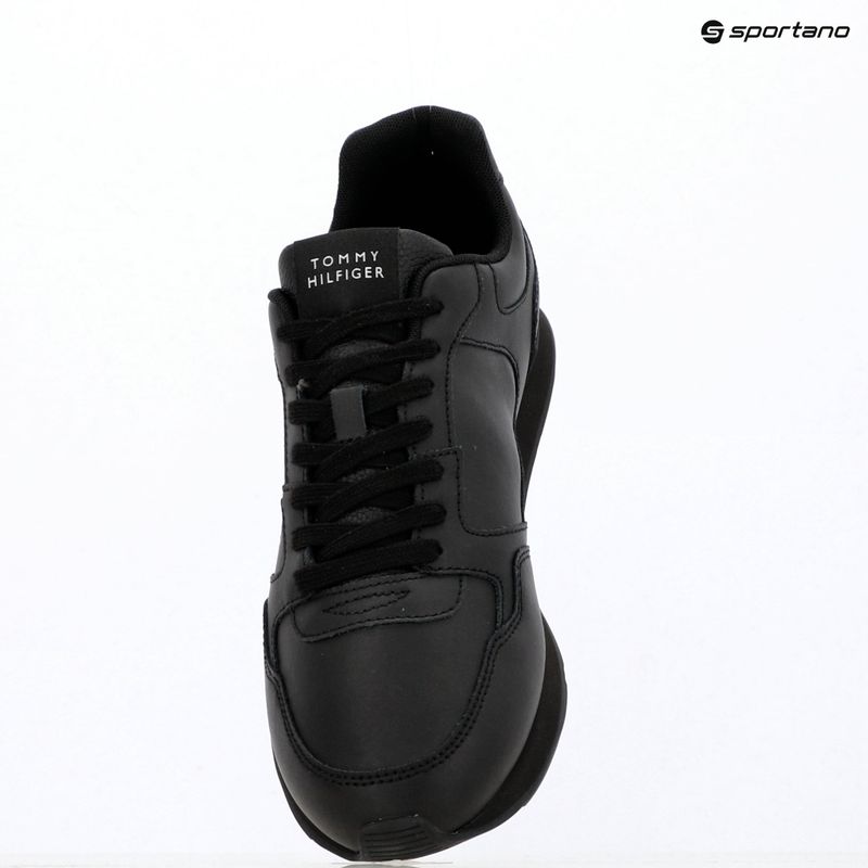 Încălțăminte pentru bărbați Tommy Hilfiger Light Eva Runner Leather black 9