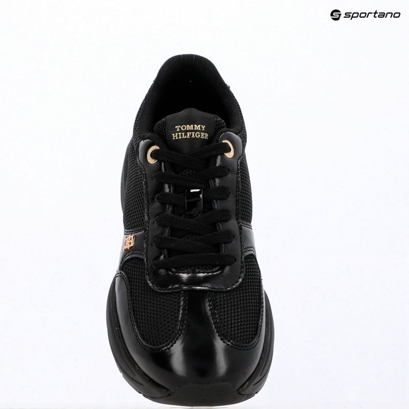 Încălțăminte pentru femei Tommy Hilfiger ModernRunner Shiny Leather black 9