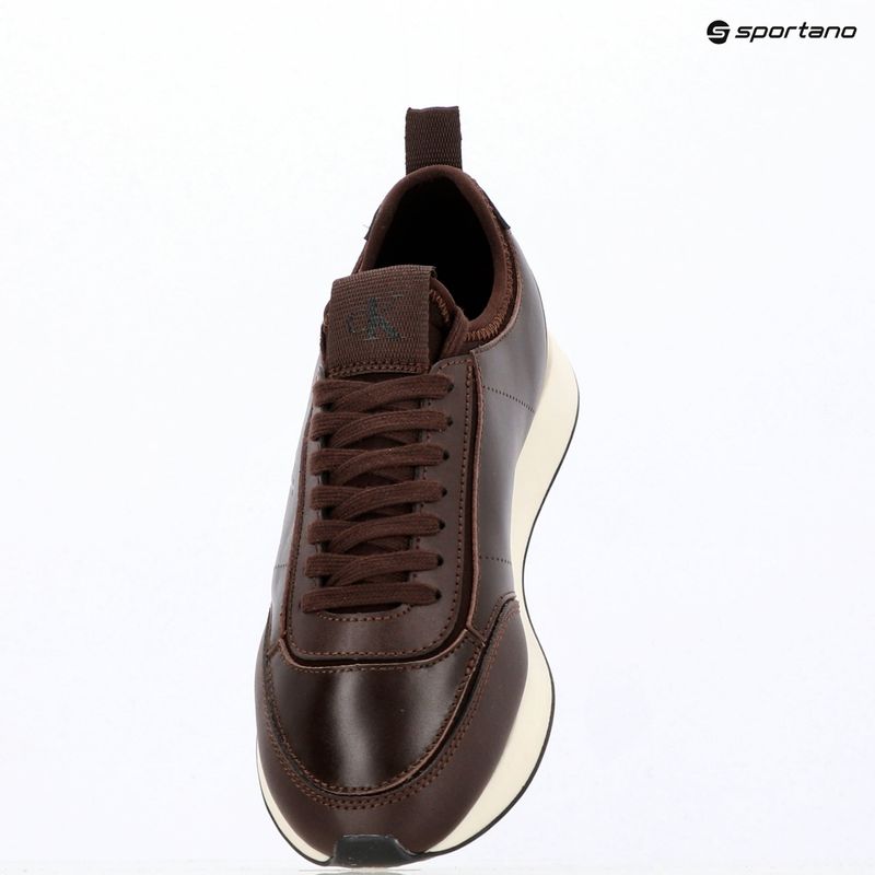 Încălțăminte pentru femei Calvin Klein HW0HW03118 Retro Runner Sock PANL Leather Neo bordeaux 9