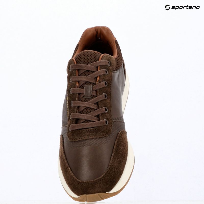 Încălțăminte pentru bărbați Tommy Hilfiger Runner Suede Mix cocoa tracksuits 9