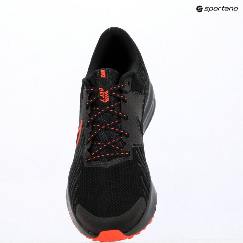 Încălțăminte de alergare pentru bărbați Nike Run Defy Black/Anthracite/Bright Crimson 10